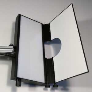 dimmable diffuse flat light source for microscope by SANXO